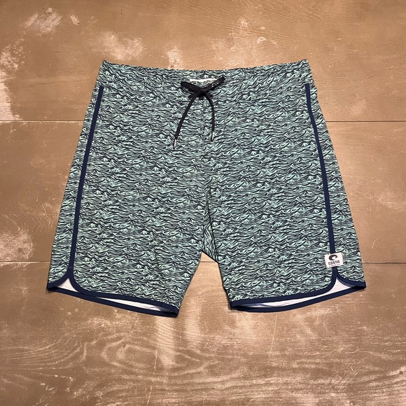 Costa Other - Costa Blue Green Boardshorts Swim Trunks Shorts NWT Men’s 36